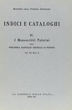 I manoscritti palatini della Biblioteca Nazionale Centrale di Firenze