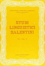 Studi linguistici salentini