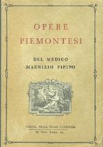 Opere Piemontesi del medico Maurizio Pipino