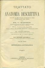Trattato di Anatomia Descrittiva. Vol 1. Osteologia-artrologia