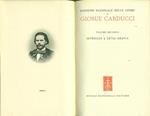 Edizione Nazionale delle opere di Giosue Carducci Vol. II. Juvenilia e Levia Gravia