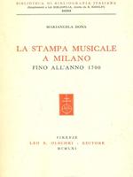 Stampa musicale a Milano fino al 1700 di: Dona, Mariangela