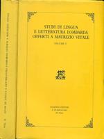 Studi di lingua e letteratura lombarda offerti a Maurizio Vitale