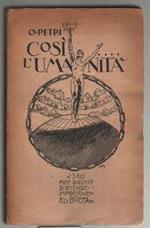 Così L'umanità (Il Messia)