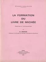 La Formation Du Livre De Michee