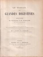 Le travail des glandes digestives