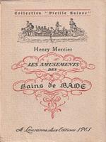 Les amusements des bains de bade