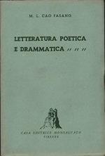 Letteratura poetica e drammatica