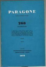 Paragone 268 anno XXIII. Letteratura