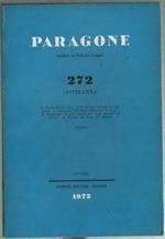 Paragone 272 anno XXIII - Letteratura