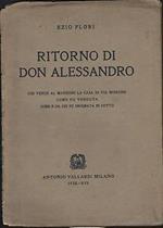 Ritorno di don Alessandro