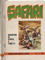 Safari. Avventure In Africa A Fumetti