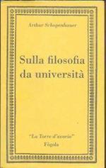 Sulla Filosofia Da Università