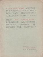 Vicende Del Cenacolo Vinciano Dell'Anno 1895 All'Anno 1908