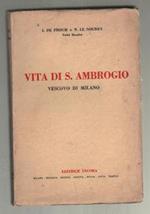 Vita di S. Ambrogio vescovo di Milano