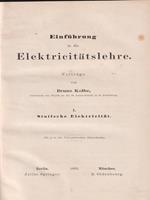 Die Elektricitatslehre