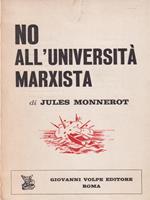 No all'università marxista