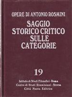 Opere di Antonio Rosmini. Vol.19. Saggio storico critico sulle categorie