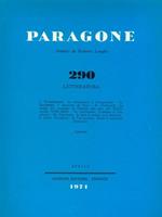 Paragone 290 anno XXV. Letteratura