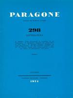 Paragone 298 anno XXV - Letteratura