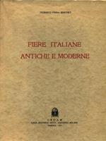 Fiere italiane antiche e moderne