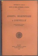 Ariosto, Shakespeare e Corneille