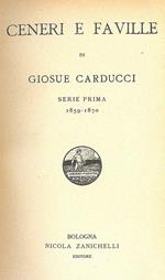 Ceneri e Faville di Giosue Carducci