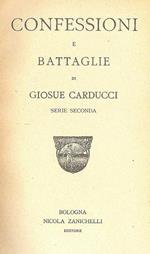 Confessioni e battaglie di Giosue Carducci