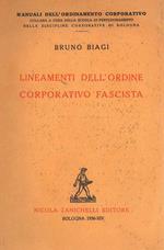 Lineamenti dell'ordine corporativo Fascista