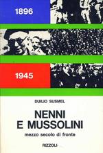 Nenni e Mussolini