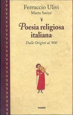 Poesia religiosa italiana. Dalle origini al '900