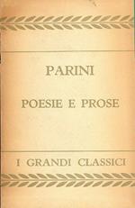 Poesie e prose