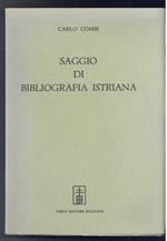 Saggio di Bibliografia Istriana