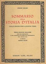 Sommario della storia d'Italia