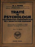 Traitè de psychologie