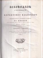 Dizionario universale di giurisprudenza 15 voll