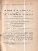 Giurisprudenza completa della corte suprema di cassazione 1950, III quadrimestre