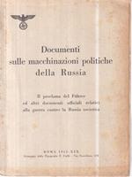 Documenti sulle macchinazioni politiche della Russia