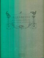 Alfabeto di lettere iniziali adorno di animali