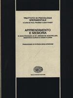 Apprendimento e memoria