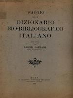 Saggio di un dizionario bio-bibliografico italiano