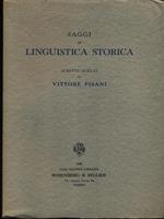 Saggi di linguistica storica