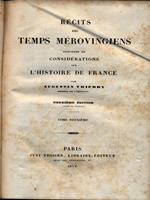 Recits des temps merovingiens 2vv