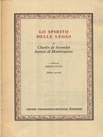 Lo spirito delle leggi