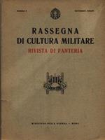 Rassegna di cultura militare rivista di fanteria m.9/settembre 1938