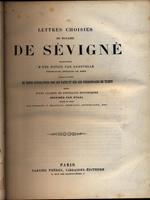 Lettres choises de Madame Sevignè