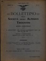 Bollettino della società degli alpinisti tridentini luglio agosto 1910