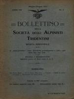 Bollettino della società degli alpinisti tridentini maggio-giugno 1911