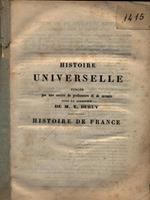 Histoire universelle - Histoire de France