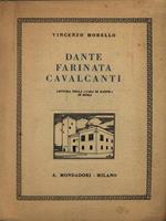 Dante, Farinata, Cavalcanti